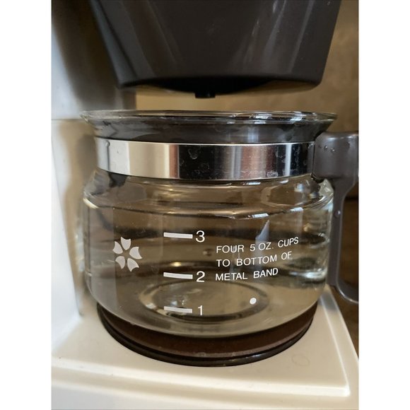Mr. Coffee Jr 4 Cup Drip Coffee Maker Brewer Compact Mini Vintage Model JR-4 - Picture 5 of 8